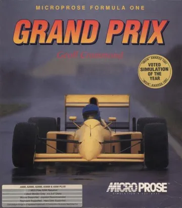 MicroProse Formula One Grand Prix_Disk3 box cover front